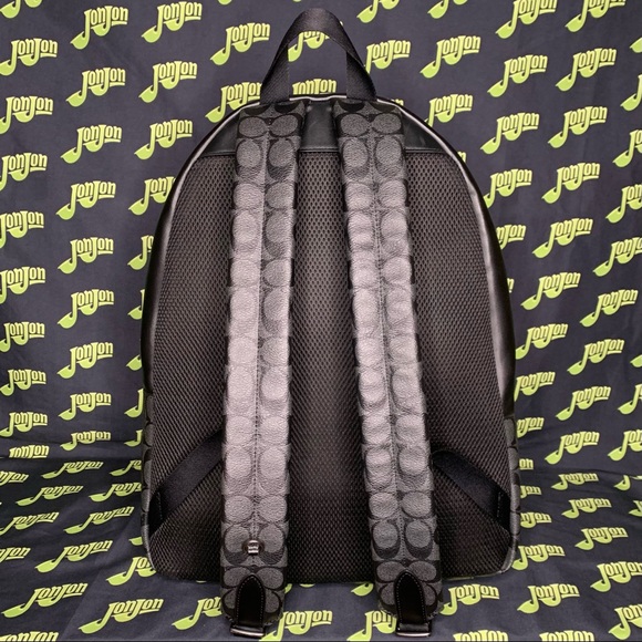 Coach Charles Backpack in Signature Canvas - Picture 4 of 5
